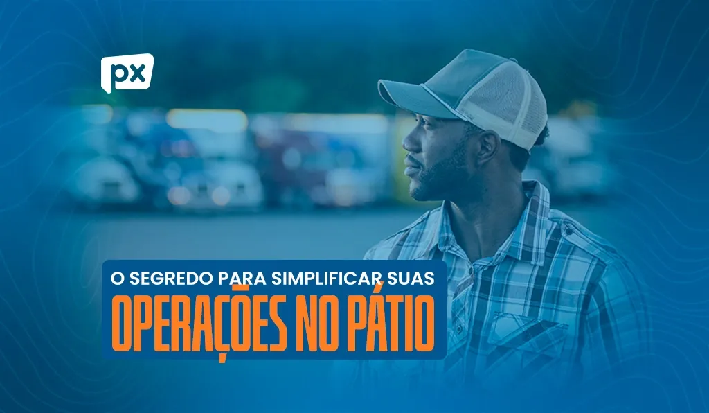 Motorista manobrista qualificado para suas operações no pátio