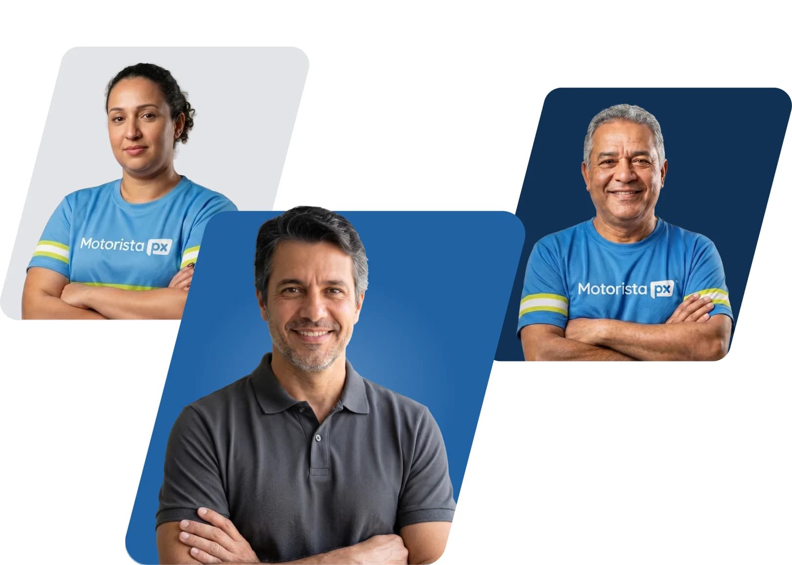 Motoristas e gestores parceiros da Motorista PX