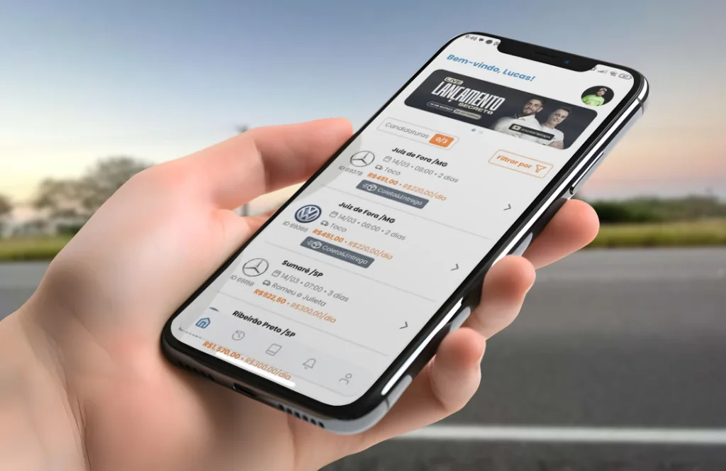 Motorista PX para iOS