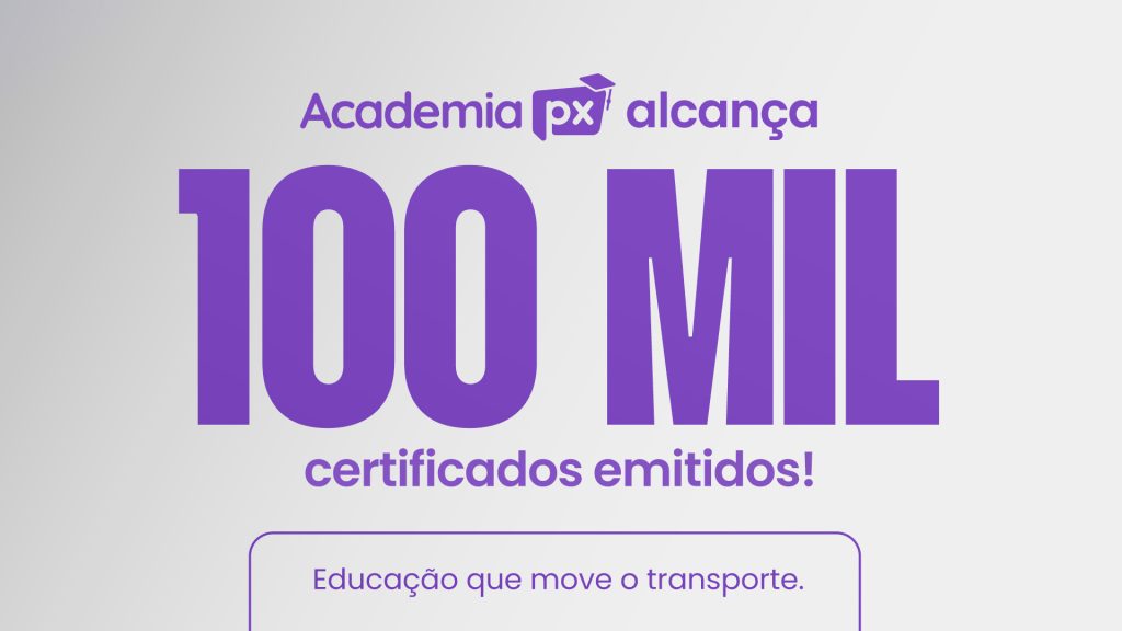 Motorista PX | 100 mil certificados televisao 2 100 Mil certificado - Motoristas Qualificados